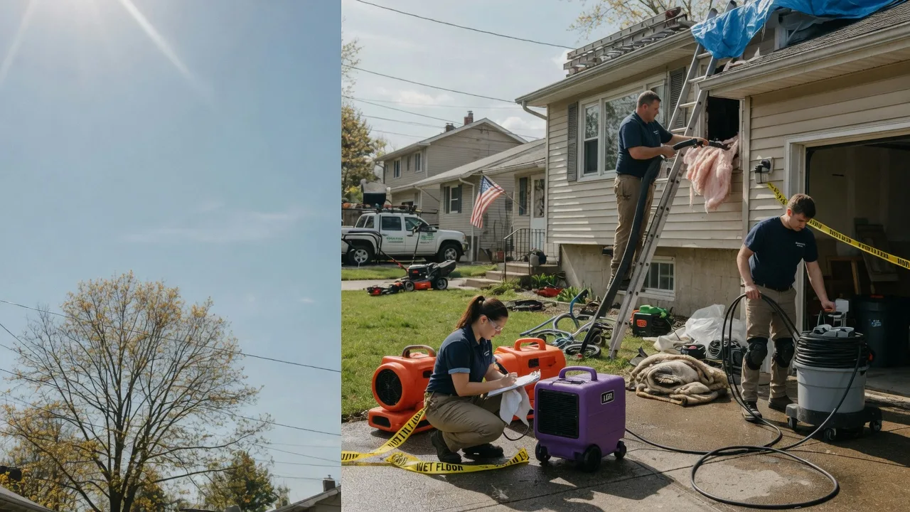 Emergency Water Removal in Peoria, IL near me